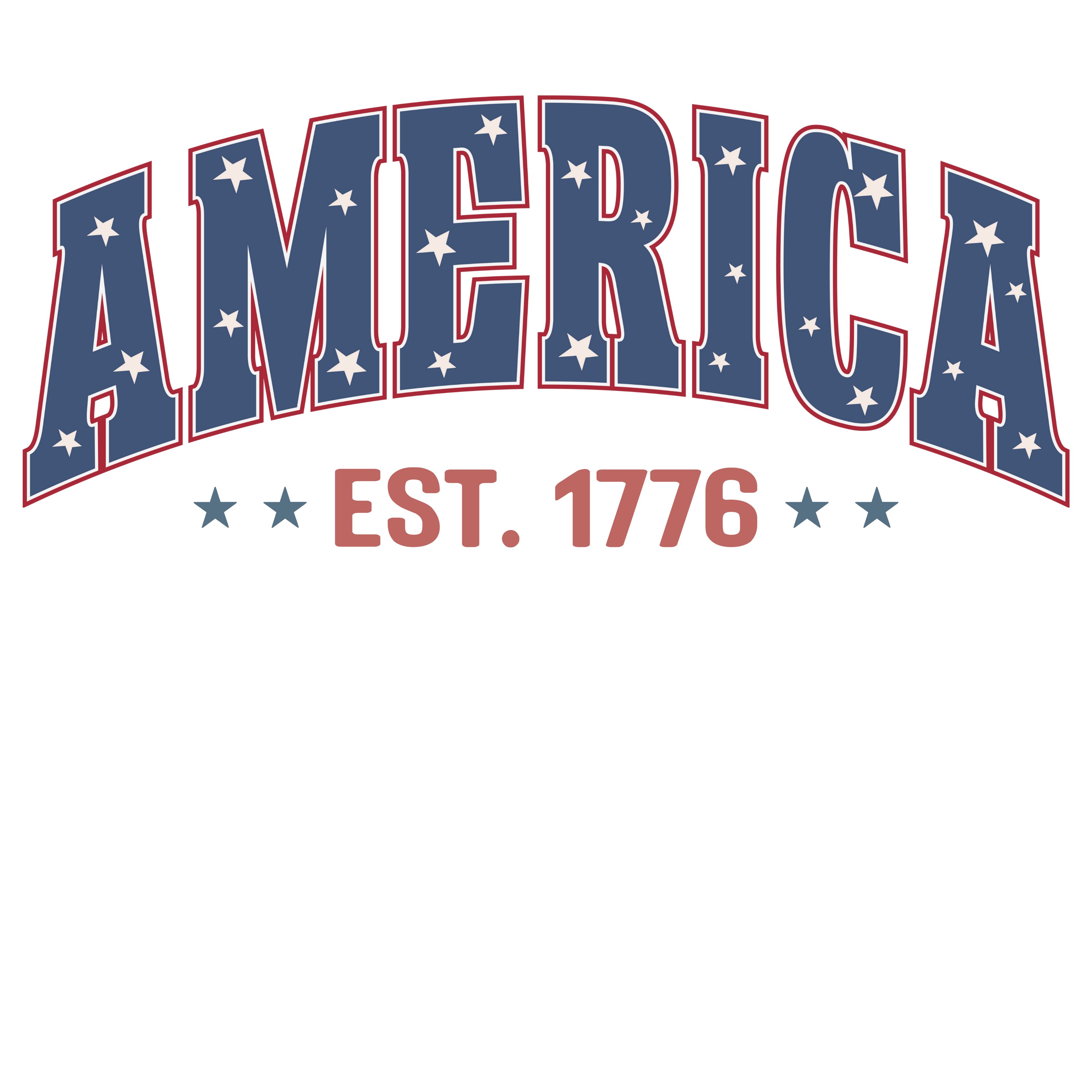 Patriotic Short Sleeve T-Shirt (B)