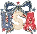 Patriotic Short Sleeve T-Shirt (W)