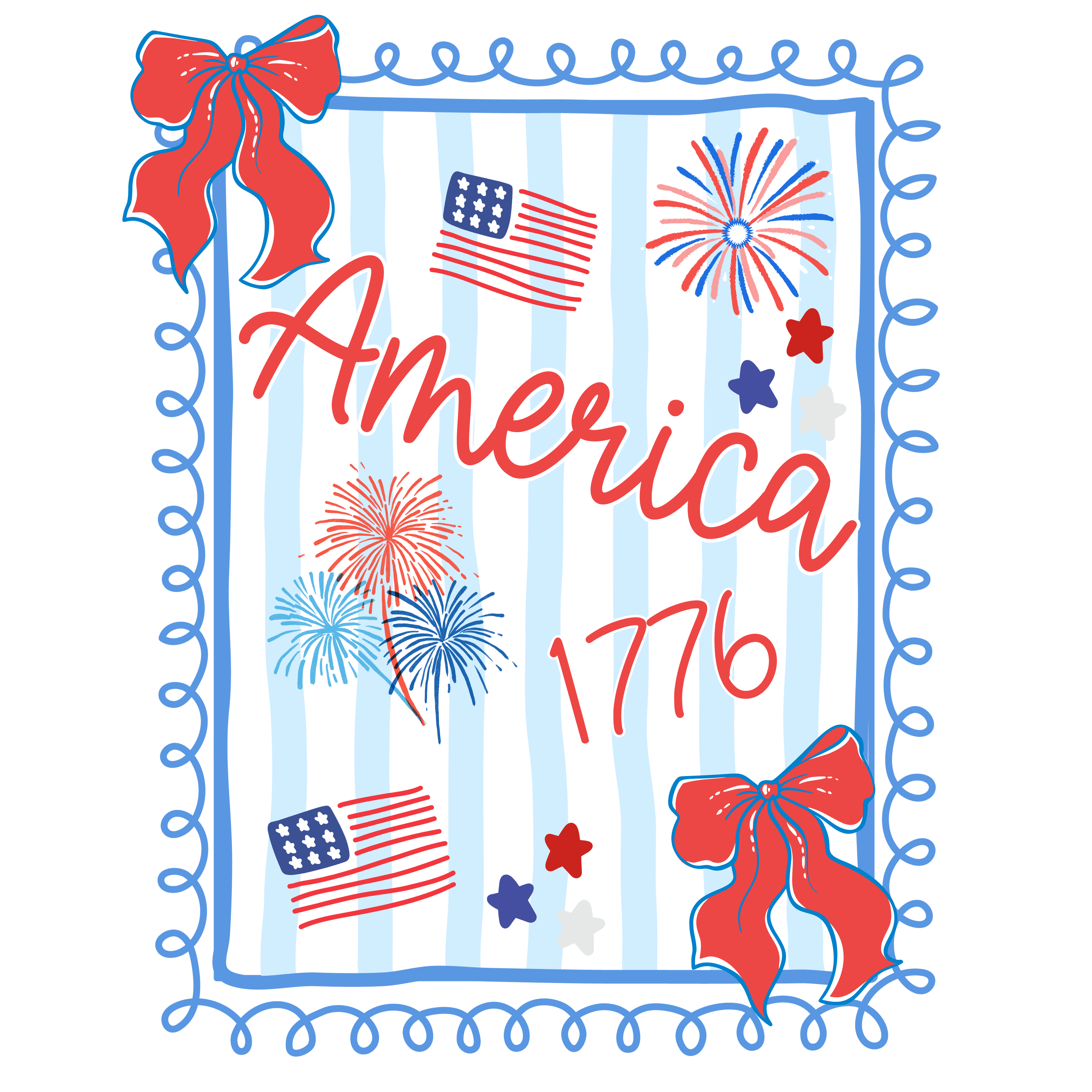 Patriotic Short Sleeve T-Shirt (D)